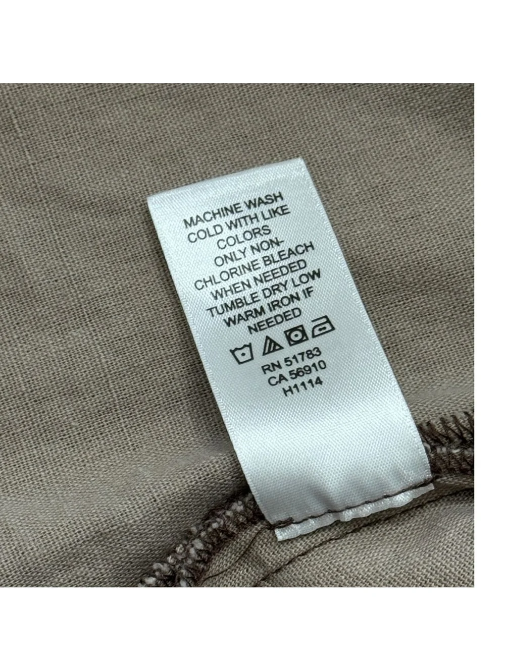 Maurices Khaki Button Linen Blend Jacket Cinch Waist Plus Size Women’s Size 1X